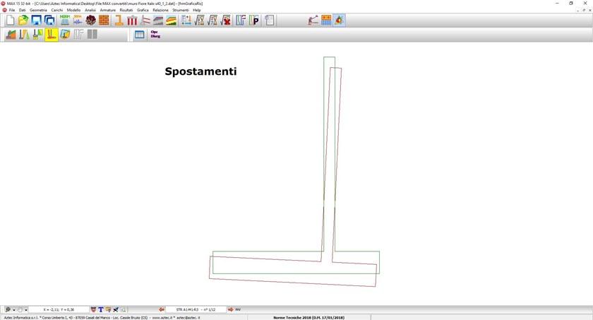 Aztec Informatica Расчет подпорной стенки sun-id-1390565 - Вид №1