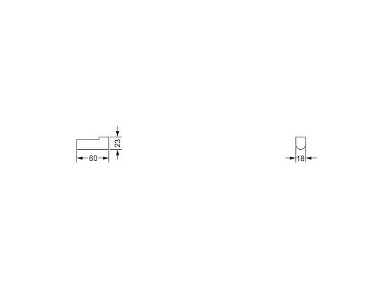 Крючок для полотенец JOERGER Charleston Royal 630.00.022.000 - Вид №1