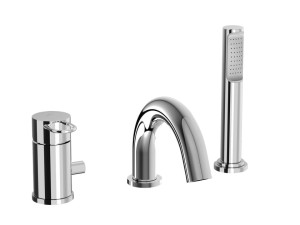 Смеситель для ванны с ручным душем