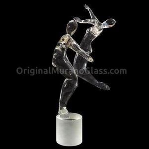 158 ORIGINALMURANOGLASS Скульптура Танцовщики - муранское стекло OMG 60 см