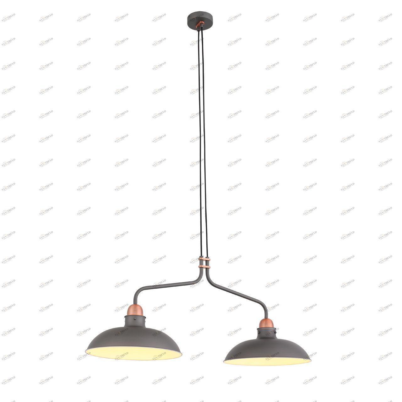 Подвесная люстра ST Luce Pietanza SL323.403.02 ST LUCE ДИЗАЙНЕРСКИЕ, PIETANZA 138201 Серый 