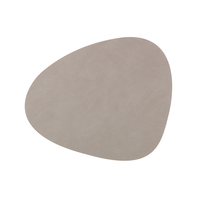 981162 NUPO light grey подстановочная салфетка фигурная 37x44 см, толщина 1,6 мм;LIND DNA 