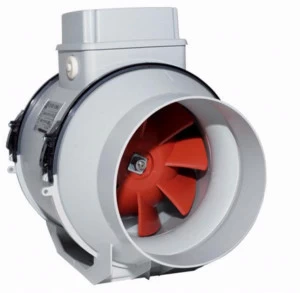 Vortice Энергосберегающий продольный осевой центробежный вентилятор Lineo v0 es 17156