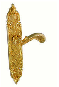 Bronces Mestre Латунная ручка на пластине Clasica sun-id-1408355 - Вид №10