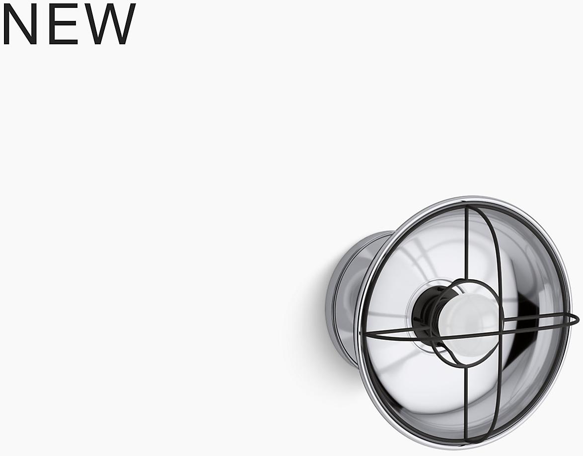 KOHLER Modern Farm Одноламповый бра K-23666-SC01-WHL  - Вид №2