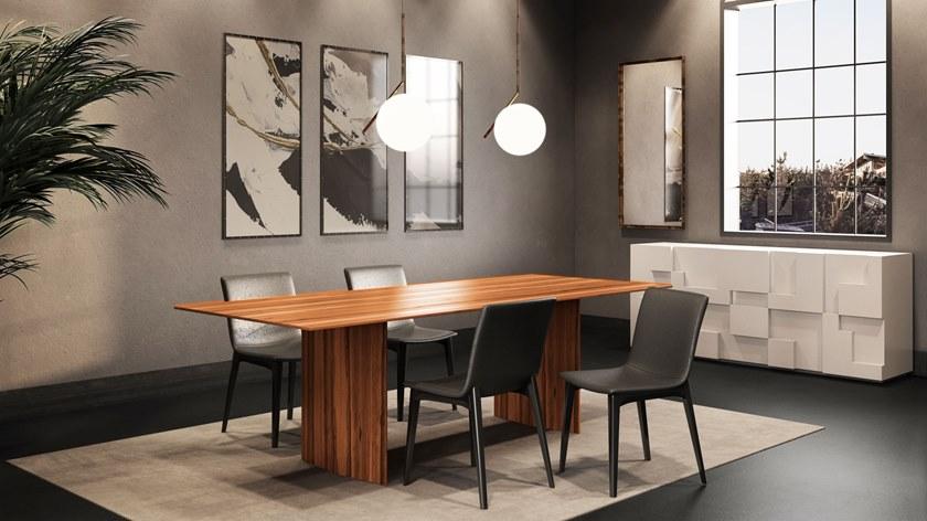 ALBEDO Прямоугольный стол в мдф Praia Prat250n - Вид №2