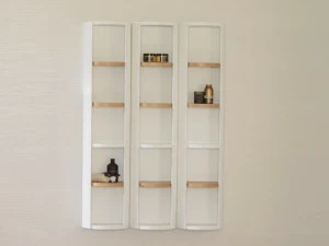 KRION Подвесной шкаф для ванной из дерева Aro