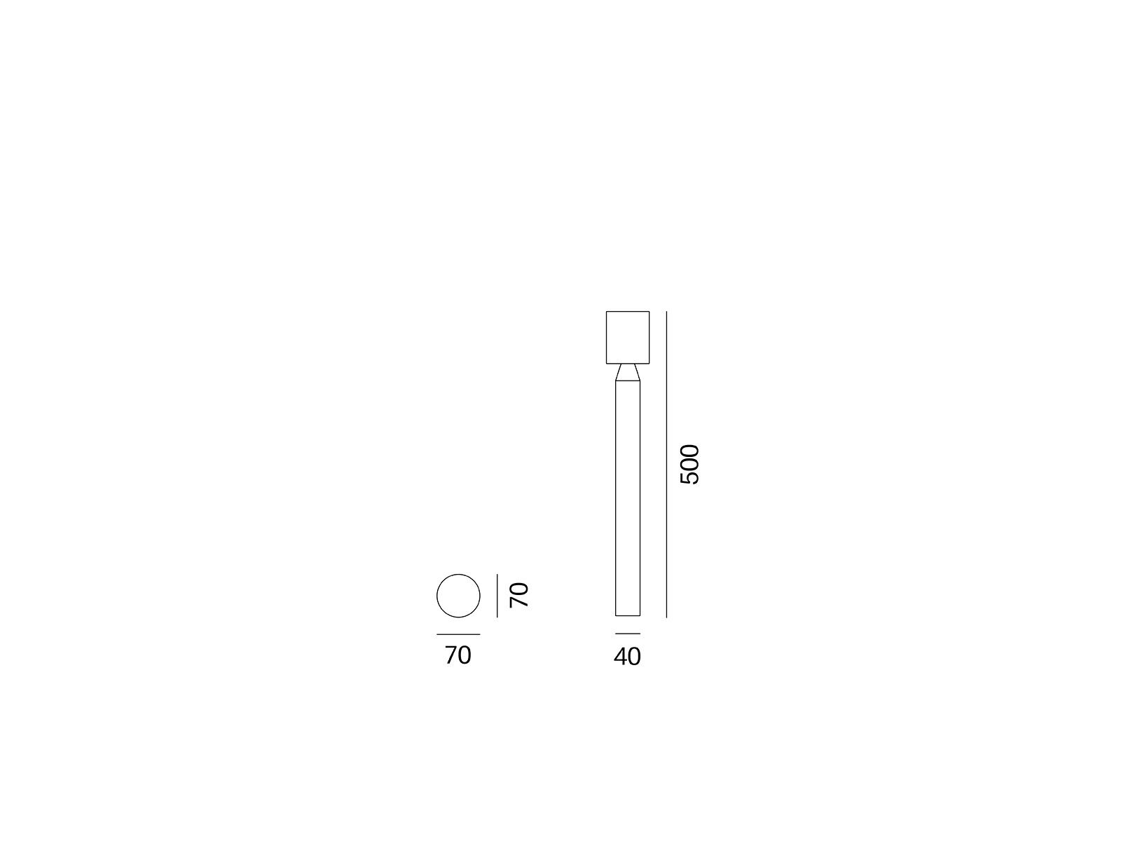 Световой столб из нержавеющей стали Stral KHORI ARCH-00000032 - Вид №11
