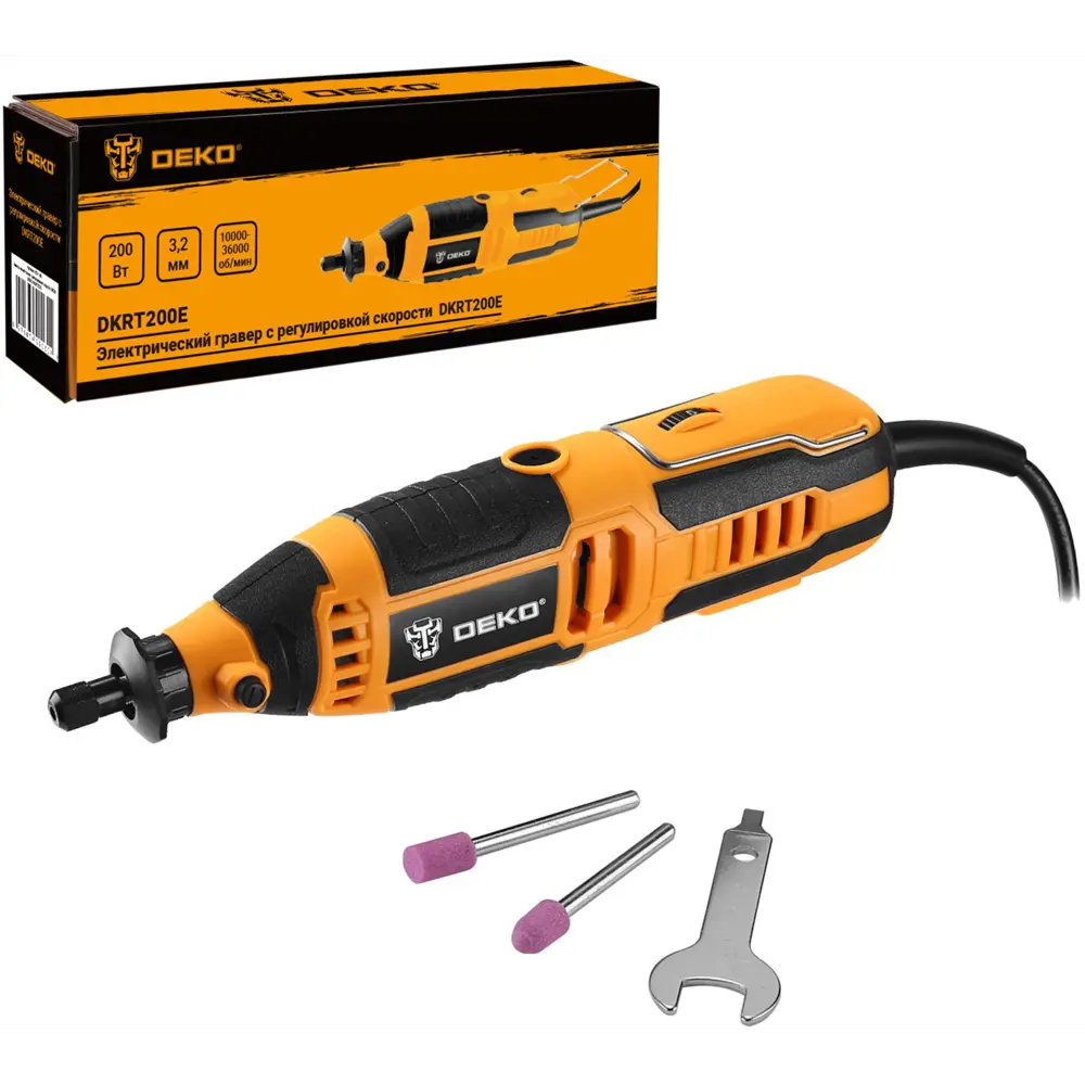 Гравер сетевой Deko DKRT200E 063-1410, 200 Вт STLM-2039129 - Вид №3