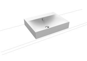 Умывальник KALDEWEI Сталь эмалированная 3042 258 альпийский белый матовый 30423083258