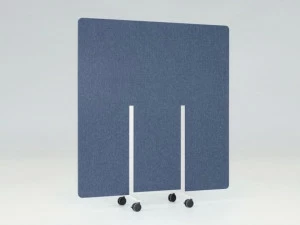 IMPACT ACOUSTIC® Передвижная звукопоглощающая офисная перегородка из переработанного пластика на колесиках  744.24.10/11.000.00