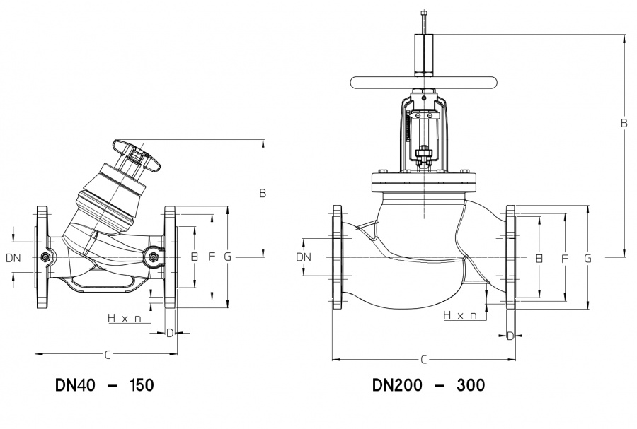 CIMBERIO CIM 3739B 100 Клапан балансировочный ручной CIM 3739В  - Вид №1