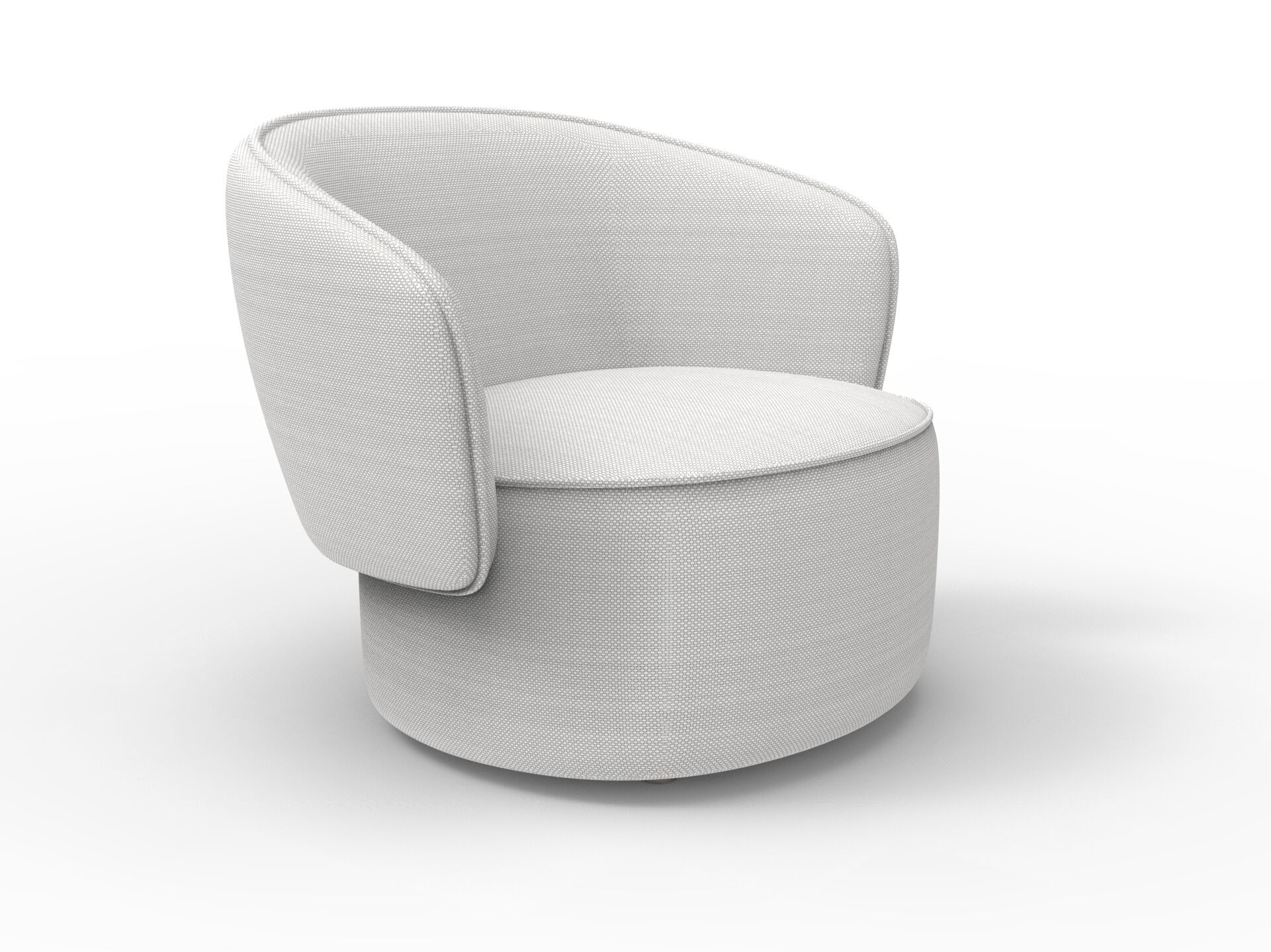 Вращающееся кресло из ткани или кожи Casamania & Horm ETOILE ARCH-00077290 - Вид №1