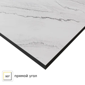 Столешница кухонная Марола 240x60x1.6 см HPL-пластик цвет серо-белый 86820677 STLM-2157448