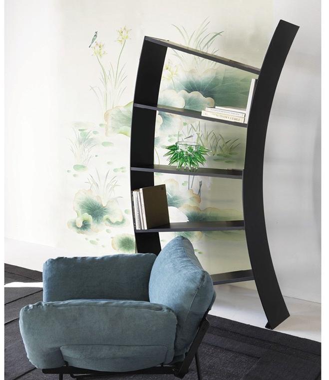 santreyd.com Открытый книжный шкаф из анодированного алюминия sun-id-1386755 - Вид №2