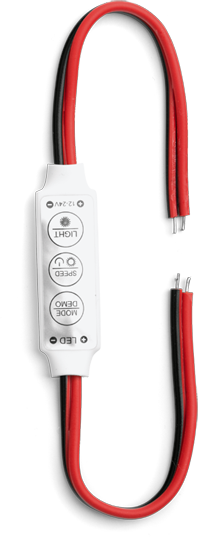 91050278 Контроллер Decor WLC-C/03 для светодиодной ленты 12-24 В 72 Вт IP20 STLM-0457632 WOLTA