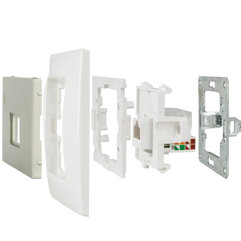 Розетка компьютерная Schneider Electric W59, цвет шампань 13610115 STLM-2136667 - Вид №6