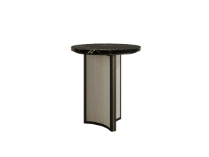 Круглый журнальный столик из натурального камня