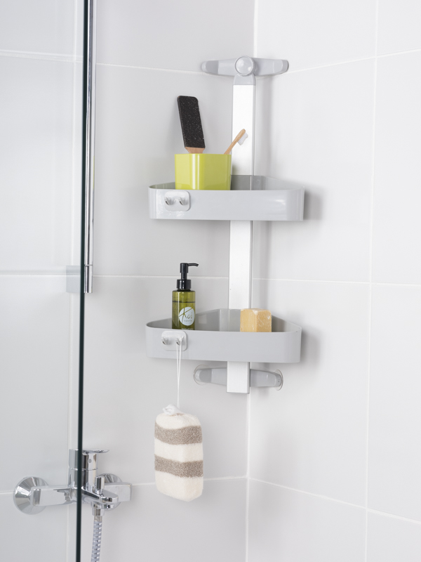 Полка для душа Wily Metallic Grey NAVAKO 10069 - Вид №5