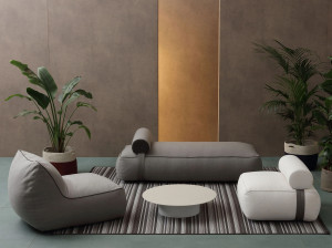 Открытый ткань сад стул