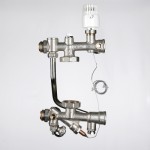 VT.TECHNOMIX.0.130 Насосно-смесительный узел для теплого пола VALTEC TECHNOMIX Valtec 200 мм, 130 мм  - Вид №4