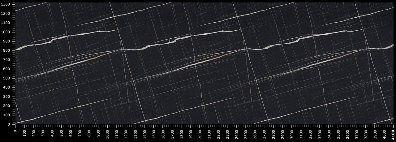 Столешницы для кухни - Мрамор Нуар LIGRON LIST357 2109 - Вид №1