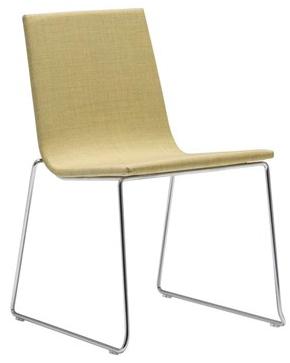 Andreu World Стул штабелируемый на санках из дуба Lineal Si0582 - Вид №23