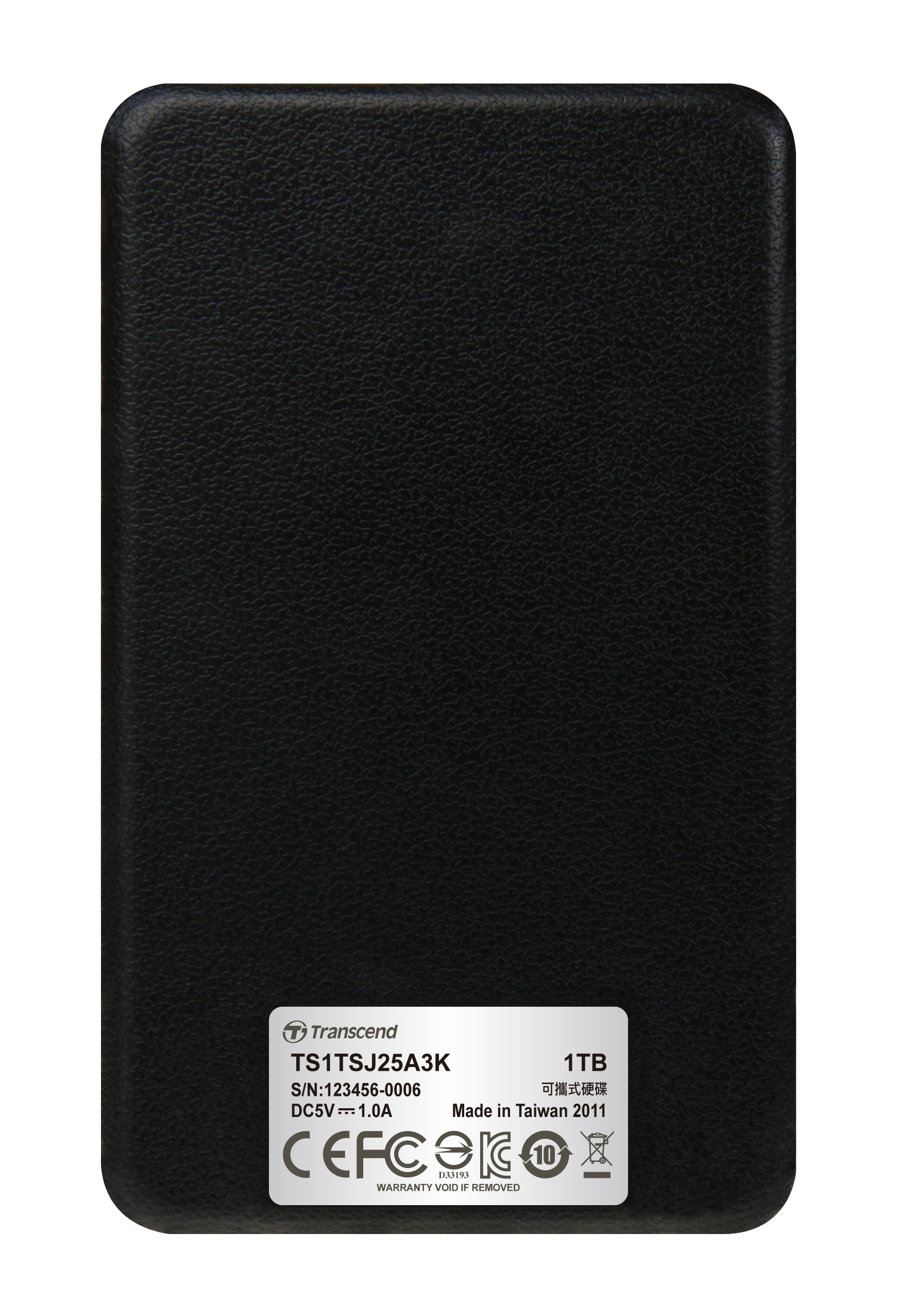 TS1TSJ25A3K usb3.0 1tb storejet 2.5" a series black (with one touch backup) Transcend Santreyd  - Вид №5