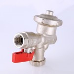 VT.300.N.04 Кран шаровой со встроенным фильтром и редуктором давления (КФРД) универсальный Valtec 1/2"  - Вид №7