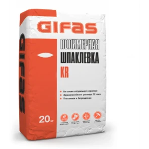 Шпаклевка полимерная финишная Gifas KR 20 кг