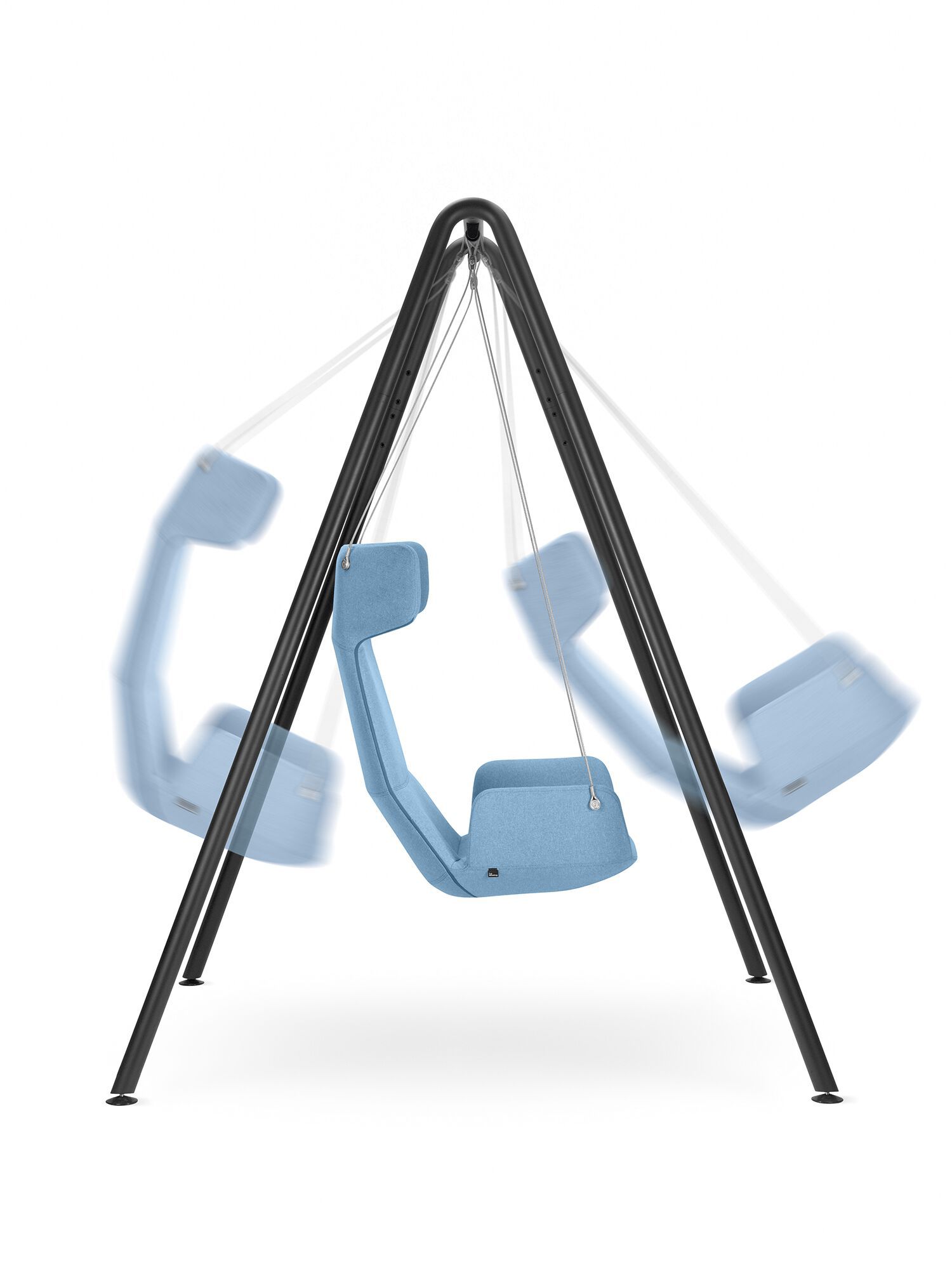 Тканевое подвесное кресло с подлокотниками LD Seating Flexi Swing ARCH-00106649 - Вид №2