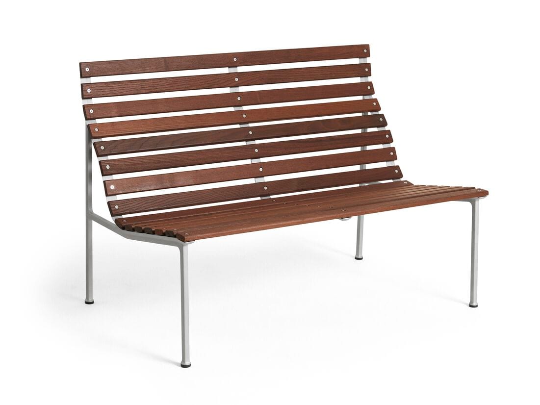 Садовая скамейка из ясеня со спинкой Hay Траверс ARCH-00087322