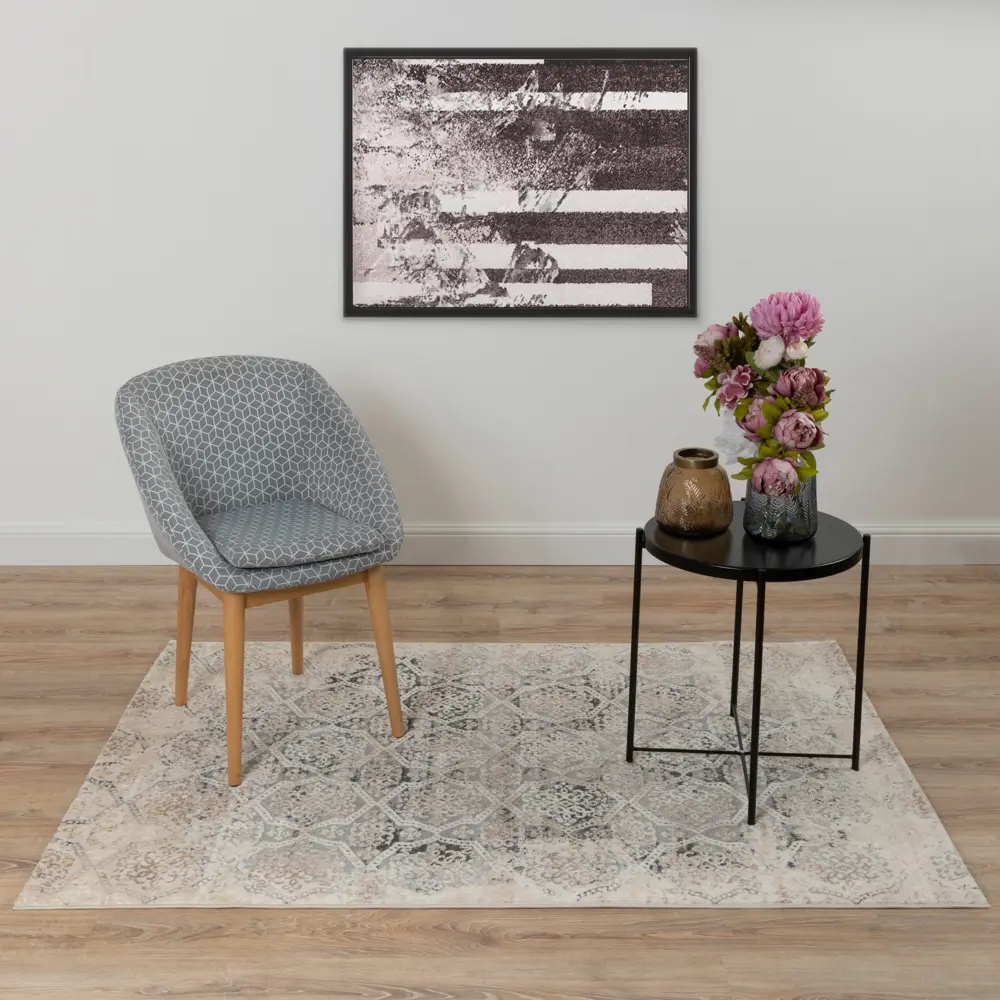 Ковер полипропилен Nika 0A782A 120х170 см цвет бежевый STLM-2003170 - Вид №4