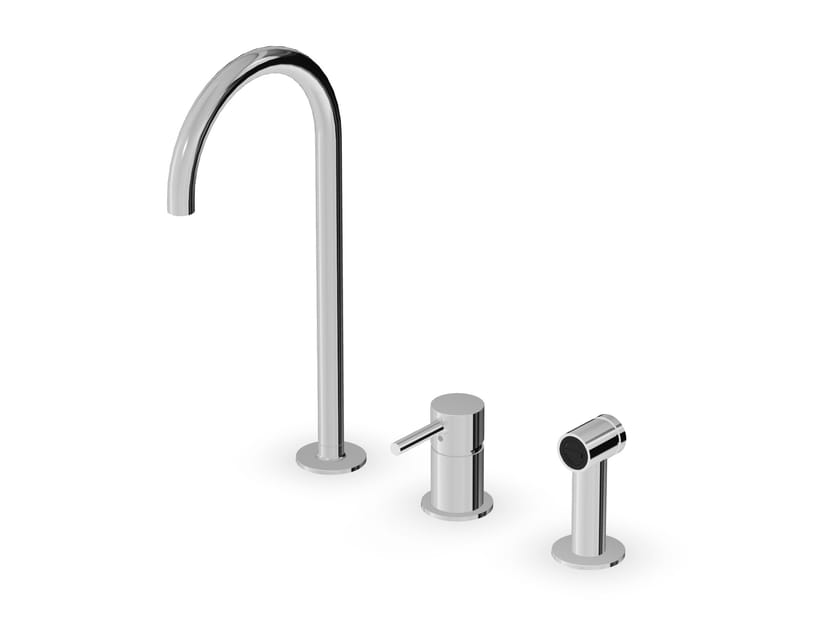 Смеситель для кухни на столешнице со съемным ручным душем Zucchetti Pan S ARCH-00103776