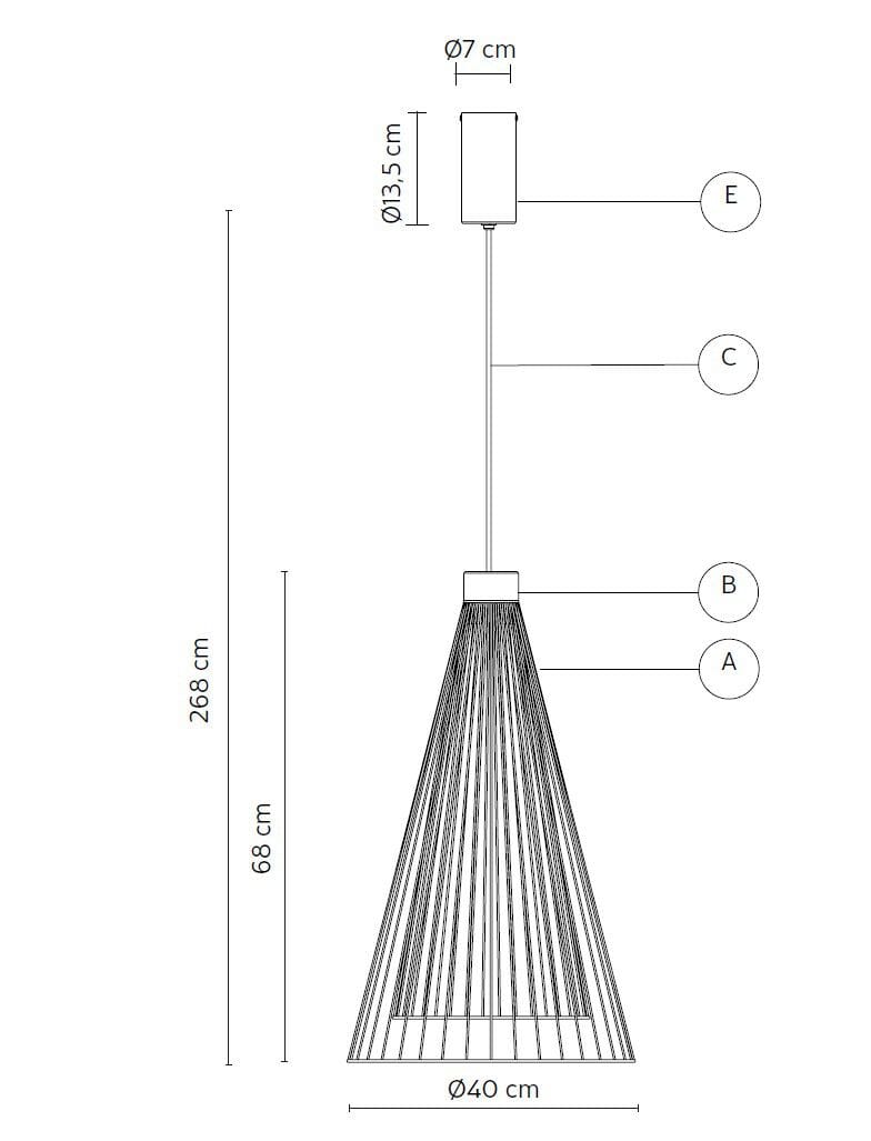 Алюминиевый светодиодный открытый подвесной светильник Karman Ikonika ARCH-00057686 - Вид №3