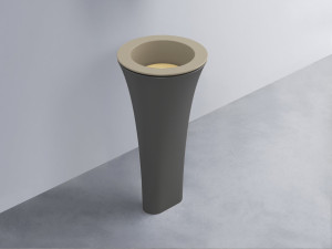 AMLA45-AV+AMPILT-CN+AMCOLT-CM Раковина Amedeo Tondo отдельностоящая cielo Enjoy + Amedeo