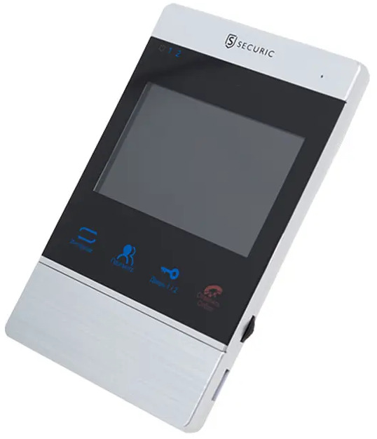 90054430 Видеодомофон Securic AC-332 4.3" цвет белый STLM-1104365