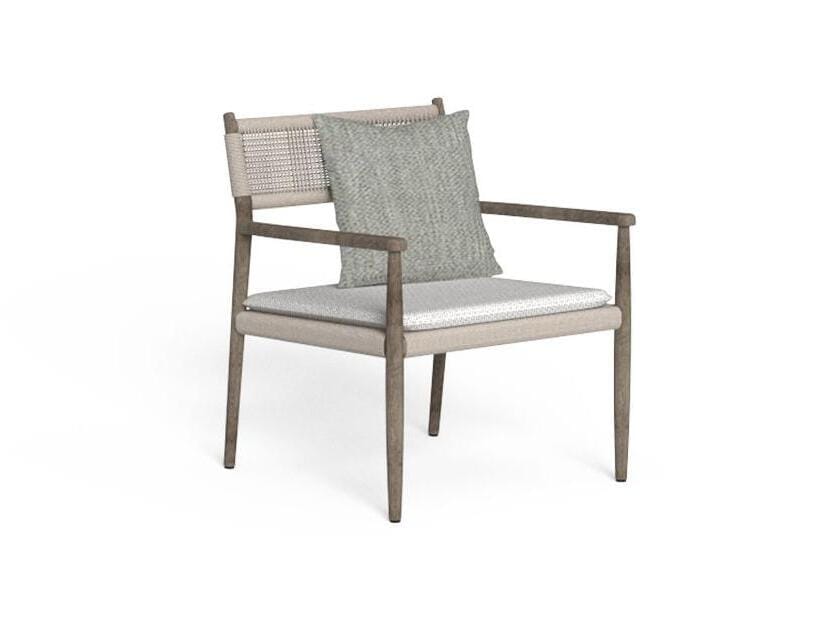 Садовое кресло из тикового дерева с подлокотниками Talenti водолазка ARCH-00074615 - Вид №5