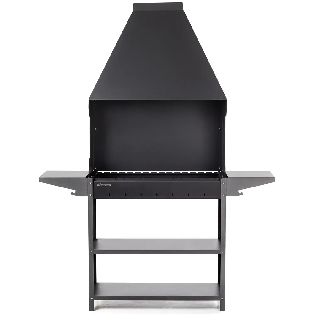 GRATAR PSZ3000 - стационарный мангал с полками и вытяжкой 82359957 STLM-0025369 - Вид №2