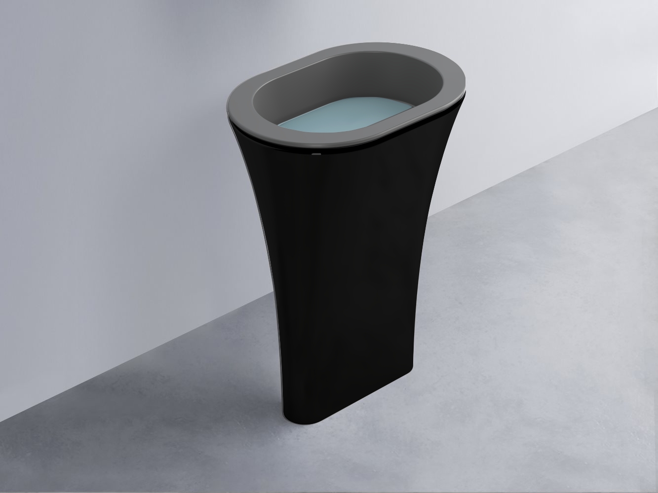 AMLA65-CM+AMPILO-PL+AMCOLO-N Раковина Amedeo Ovale отдельностоящая cielo Enjoy + Amedeo Ceramica Cielo