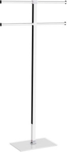 RA31(02) Gedy G-Rainbow, стойка: 4 полотенцедержателя, цвет хром - белый