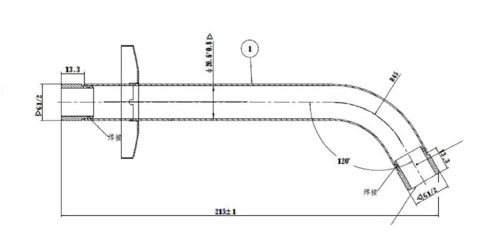 Металлический настенный душ Roca Звезда ARCH-00028581 - Вид №2