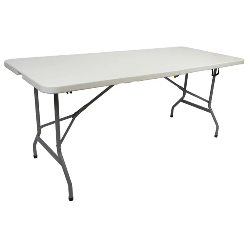 Стол-книжка садовый прямоугольный Metmebel Сатурн складной 181x74.5x74.5 пластик белый 85251839 STLM-2066790 