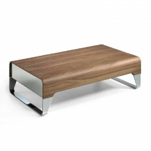 Журнальный столик прямоугольный деревянный с зеркальными ящиками 108A от Angel Cerda ANGEL CERDA  321232 Коричневый