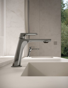 Латунный однорычажный смеситель для раковины