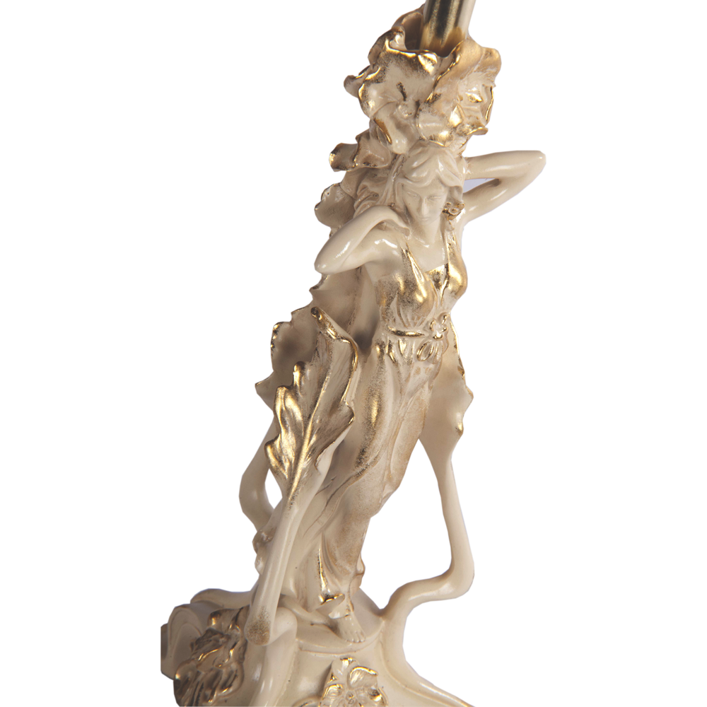 32064,34003 Настольная лампа Флора Айвори Мадлен Солнечный Персик BOGACHO 4627138210680, 4627138150931 - Вид №9