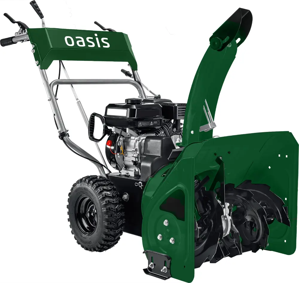 Бензиновый снегоуборщик OASIS SM-7/56K для эффективной уборки снега 89349513