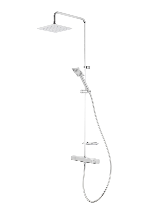 1381650 Душевая Головка Квадратная 160Cc M 200X200Mm Hafa  Хромированный  - Вид №2