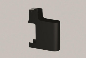 8112999980 Сифон крышка для ремонта, sv.wf100.1r, матовый черный, с порошковым покрытием Alape WF-Serie (Work.Frame)