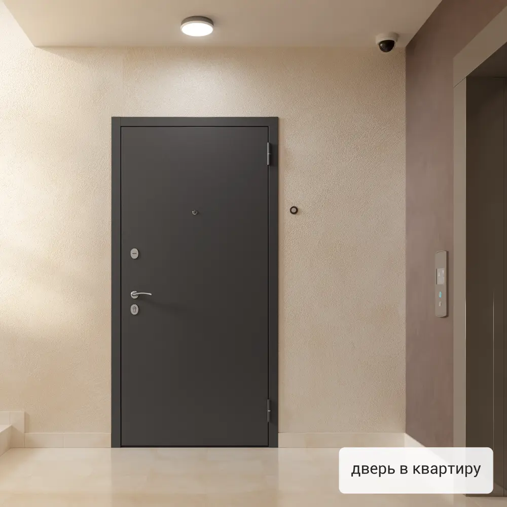 Дверь входная металлическая Вавилон 960 мм правая цвет графит TOREX STLM-2175981 - Вид №13